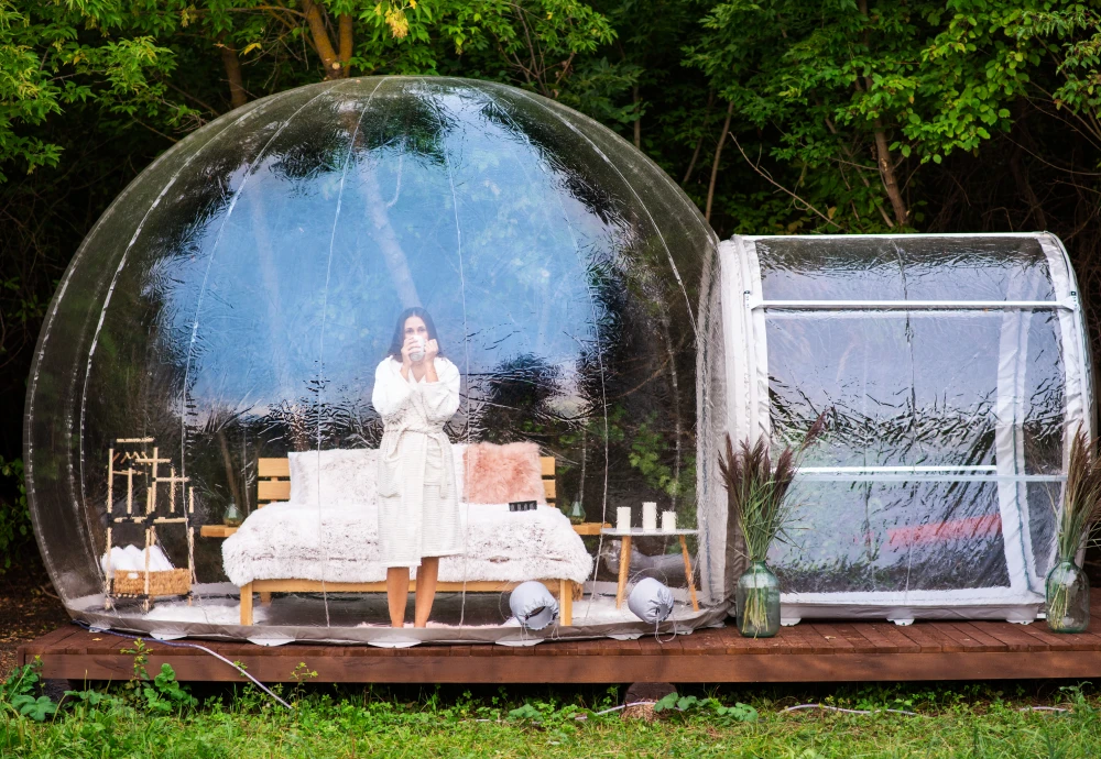 outdoor transparent tent