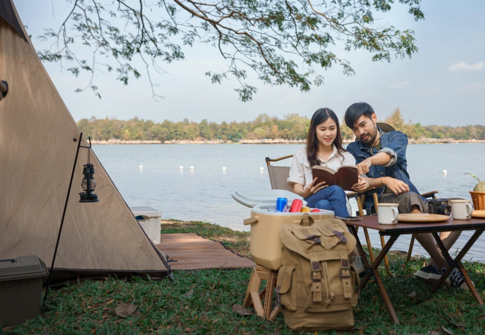 glamping in teepees